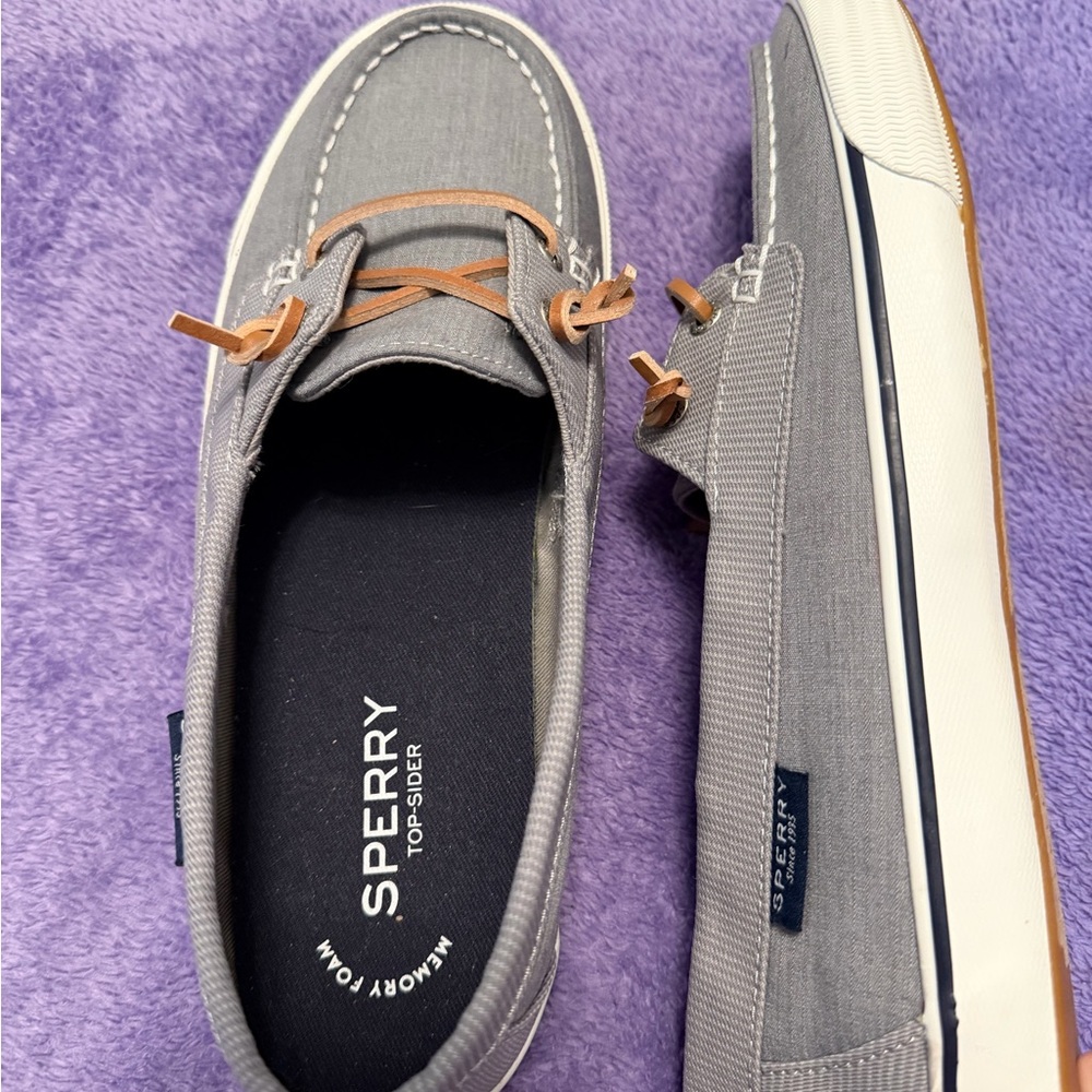 Sperry Women’s Gray Boat Shoes
